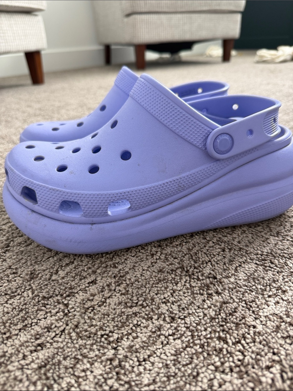 CROCS platform Clog in Light Purple - Picture 5 of 5